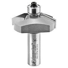 1-5/8" Dia x 1/2" Carbide Tipped Traditional Raised Panel Bit, 25°, 1/2" Shank