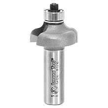 1-1/8" Dia x 1/2" Carbide Tipped Ogee Bit, 5/32" Radius, 1/2" Shank