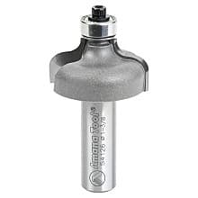 2-5/8" x 1-3/8" Dia x 11/16" Carbide Tipped Ogee Bit, 1/4" x 3/16" Radius, 1/4" Shank