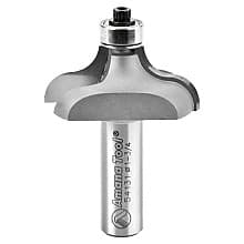 1-3/4" Dia x 11/16" Carbide Tipped Ogee Bit, 11/32" Radius, 1/2" Shank for 1-3/4" Material