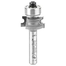 5/16" x 1/16" Radius Carbide Tipped Corner Round Bit, 2 Flute, 1/4" Shank