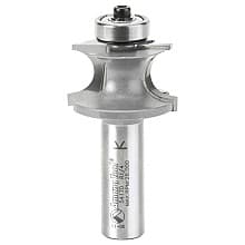 1-1/4" Dia x 23/32" Carbide Tipped Corner Round Bit, 1/4" Radius, 1/2" Shank