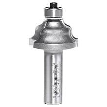 1-1/4" Dia x 11/16" Carbide Tipped Wavy Edge Bit, 5/32" Radius, 1/2" Shank