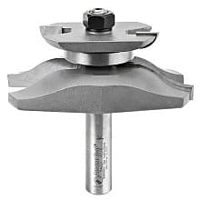 3-3/8" x 3-1/16" Ogee Raised Panel Bit, 2-Flute, 1/2" Shank