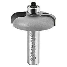 1-3/4" Dia x 7/16" Carbide Tipped Raised Panel Bit, Back Cutter 1/4" Radius, 1/2" Shank