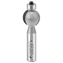 7/8" Dia x 3/4" Carbide Tipped Edge Fluting Bit, 15/32" Radius, 1/2" Shank