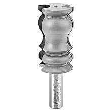 1-1/4" Dia x 2-1/4" Carbide Tipped Crown Molding Bit, 3/16" Radius, 1/2" Shank