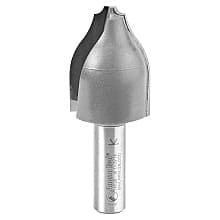 1-3/16" Dia x 1-5/8" Carbide Tipped Ogee with Bead Vertical Raised Panel 7/8" Radius, 1/2" Shank