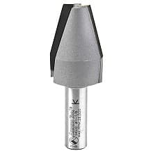 1-1/8" Dia x 1-5/8" Carbide Tipped Traditional Vertical Raised Panel Bit, 15°, 1/2" Shank