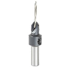 11/32" x 2-1/4" High Performance AlTiN Coated Carbide Tipped Countersink Bit, #4 Screw
