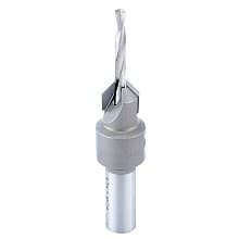 3/8" x 2-9/16" Carbide Tipped Countersink Bit, #4 Screw