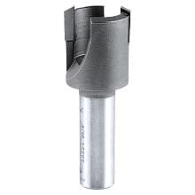 29/32" Dia x 1/2" Carbide Tipped Plug Cutter for Drill Press, 1/2" Shank