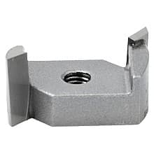 1-1/4" Dia x 9/16" Carbide Tipped Mortising Bit, Screw Down Shear Cutter, 1/4" - 28 Thread