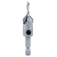 3/8" x 2-1/8" Carbide Tipped Countersink Bit for Wood, #8 Screw