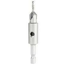 3/8" x 2-1/8" Carbide Tipped Countersink Bit for Wood, #12 - #14 Screw