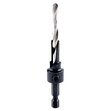 RTA Furniture Drill/Countersink Bit with Quick Release 1/4" Hex Shank for 7mm Screw