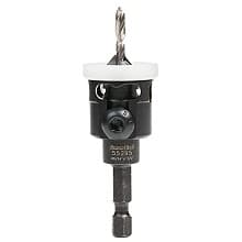2-3/8" Carbide Tipped Countersink Bit with Adjustable Low Friction Depth Stop, #6 Screw