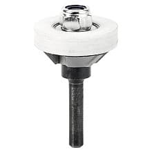 1-3/8" Dia x 1/4" Carbide Tipped 45° Laminate Miter Bit, Joint Undercutter Assembly, 1/4" Shank