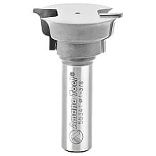 1-3/8" Dia x 21/32" Carbide Tipped Ogee Bit, Window Sash/Rail 1/8" Radius, 1/2" Shank