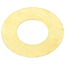 Steel Shim 5/8 Overall Dia x .10mm Height x 5/16 Inner Diameter