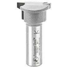 1" Dia x 1/2" Carbide Tipped Drawer Lock Bit, 1/2" Shank