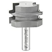 1-3/32" Dia x 1/2" Carbide Tipped Glue Joint, 1/2" Shank