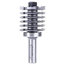 1-21/32" Dia x 1-17/32" Carbide Tipped Finger Joint Assembly, 1/2" Shank with Upper BB