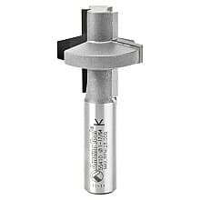 1-1/4" Dia x 1-1/4" Carbide Tipped Wedge Groove 15°, 1/2" Shank