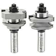 1-5/8" Dia x 11/16" Carbide Tipped Concave Stile/Rail 5/32" Radius, 1/2" Shank Set (2-Piece)