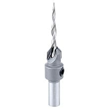 25/64" x 3" Carbide Tipped Countersink Taper Bit, #6 Screw