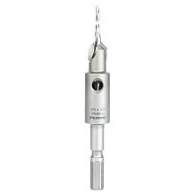 3/8" Dia x 1/8" Drill Dia Carbide Tipped 82° Countersink Taper for Festool CENTROTEC System #10 Screw