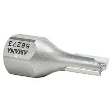 9/32" Dia x 1/2" Carbide Tipped Mortising Bit, Screw Straight No Shear Cutter, 1/4" - 28 Thread