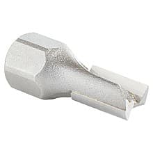 3/8" Dia x .605 Carbide Tipped Mortising Bit, Screw Cutter, 1/4" - 28 Thread