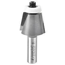 1-1/4" Dia x 15/16" Carbide Tipped Undermount Bowl Solid Surface, 10°, 1/2" Shank