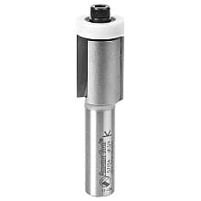 3/4" x 3-1/2" Sink/Trim Bit with Ultra-Glide Ball Bearing Guide Solid Surface, 2-Flute, 1/2" Shank