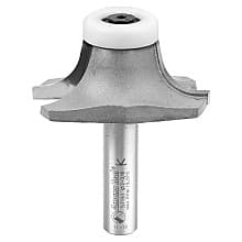2-3/8" Dia x 7/8" Carbide Tipped Wilsonart SSV Bowl Solid Surface Round Over Bit, 12°, 1/2" Shank