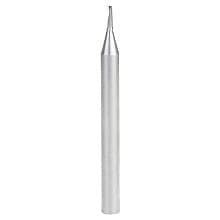 2mm Dia x 6mm Metric Solid Carbide CNC Spiral 'O' Single Flute, Aluminum Cutting, 6mm Shank, 64mm Long Up-Cut Router Bit