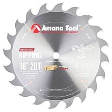 10" x 20 Teeth Carbide-tipped Standard Ripping Saw Blade
