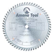 10" x 60 Teeth Cross-Cut/Cut-Off Saw Blade