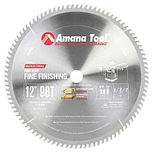 12" x 96 Teeth Thin Kerf Miter Saw Blade