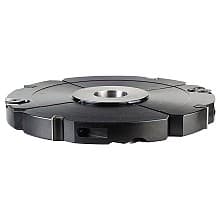 200mm x 20.6mm - 40mm x 1-1/4" Bore Insert Carbide Adjustable Groove/Rabbet with Scorer