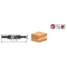 160mm x 8mm - 15mm x 1-1/4" Bore Insert Carbide Adjustable Groove with Scorer