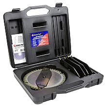8" x 46 Teeth Dado Saw Blade Set with Five 2-Wing Chippers