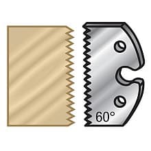 66F003 60mm Steel Knives for Profile Pro Inserts