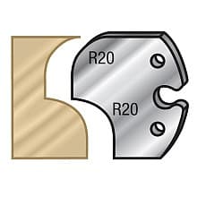 66F012 60mm Steel Knives for Profile Pro Inserts