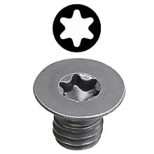 4mm x 0.5mm Flat Head Screw, Torx Drive by Amana