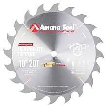 10" x 20 Teeth Heavy-Duty Ripping Saw Blade