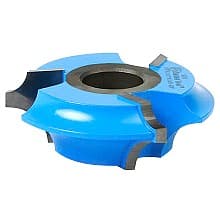 2-5/8" x 1/4" Radius 3-Wing Corner Round Cutter