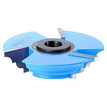 3" x 15/64" Radius 3-Wing Reversible Stile/Rail Ogee Cutter