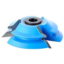 3-3/4" x 45° 3-Wing Lock Miter Cutter